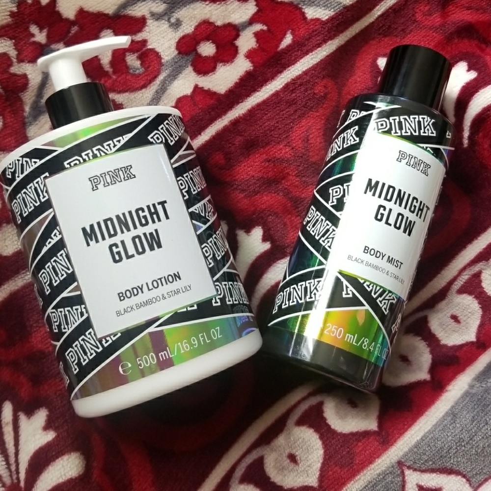 Victoria's Secret PINK Midnight Glow set